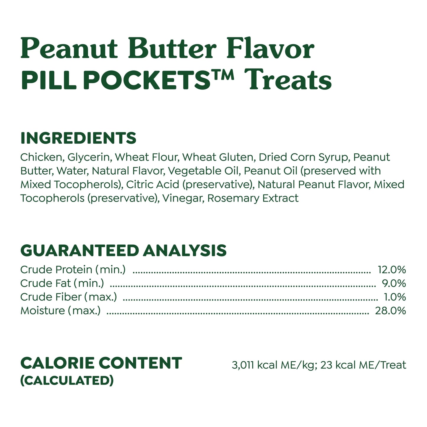 Pill Pockets for Dogs Peanut Butter Large, Capsule Size Soft Dog Treats, 7.9 Oz, (30 Pk)