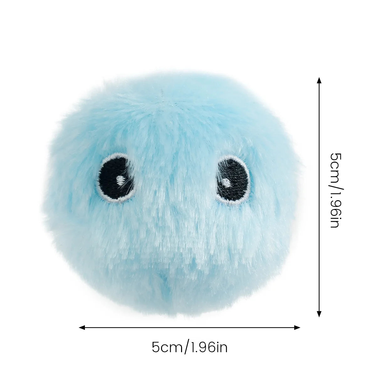 Cat Toy Balls, Interactive Chirping Balls with 3 Lifelike Animal Chirping Sounds Frog Cricket Bird Kitten Refillable Catnip Toys Cat Kicker Toys for Indoor Cats Exercise
