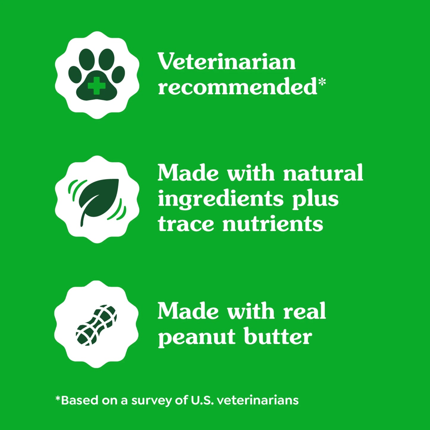 Pill Pockets for Dogs Peanut Butter Large, Capsule Size Soft Dog Treats, 7.9 Oz, (30 Pk)