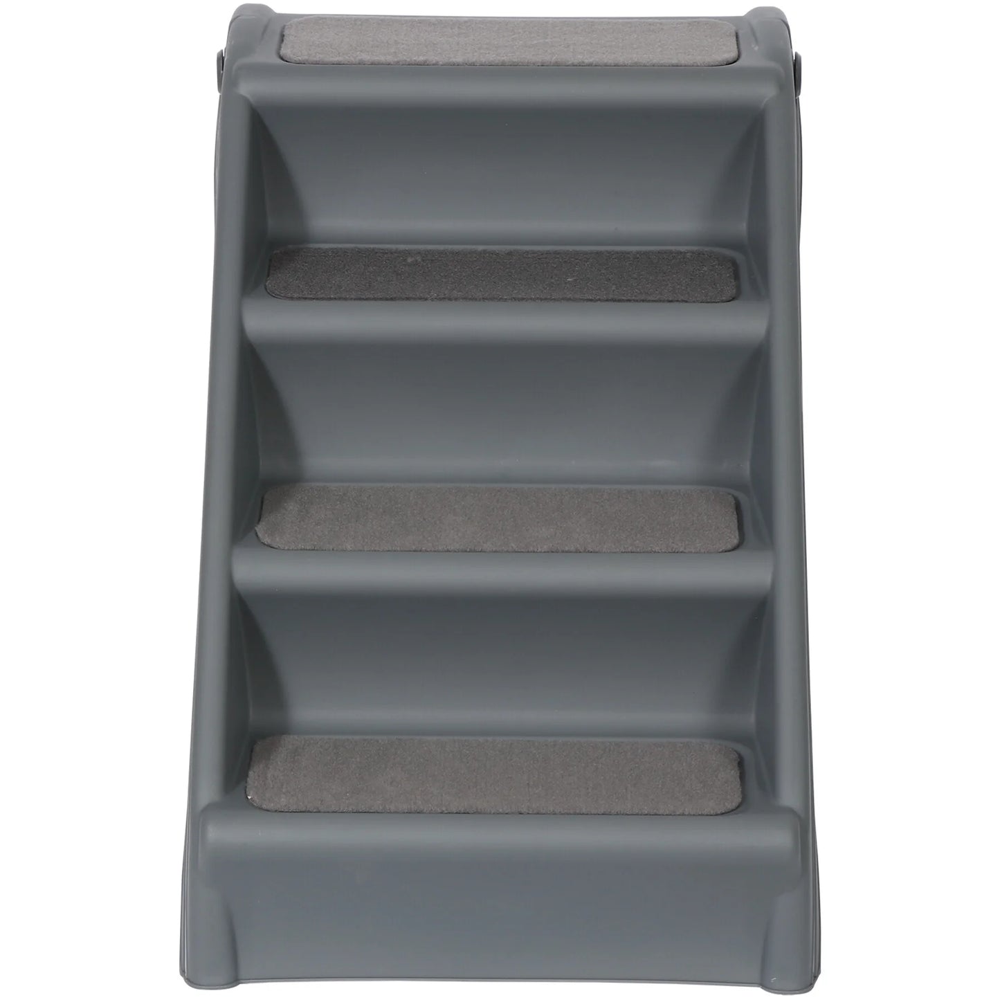 Pet Dog Foldable Stairs 4 Steps for High Bed with Non-Slip Pad for Indoor Outdoor