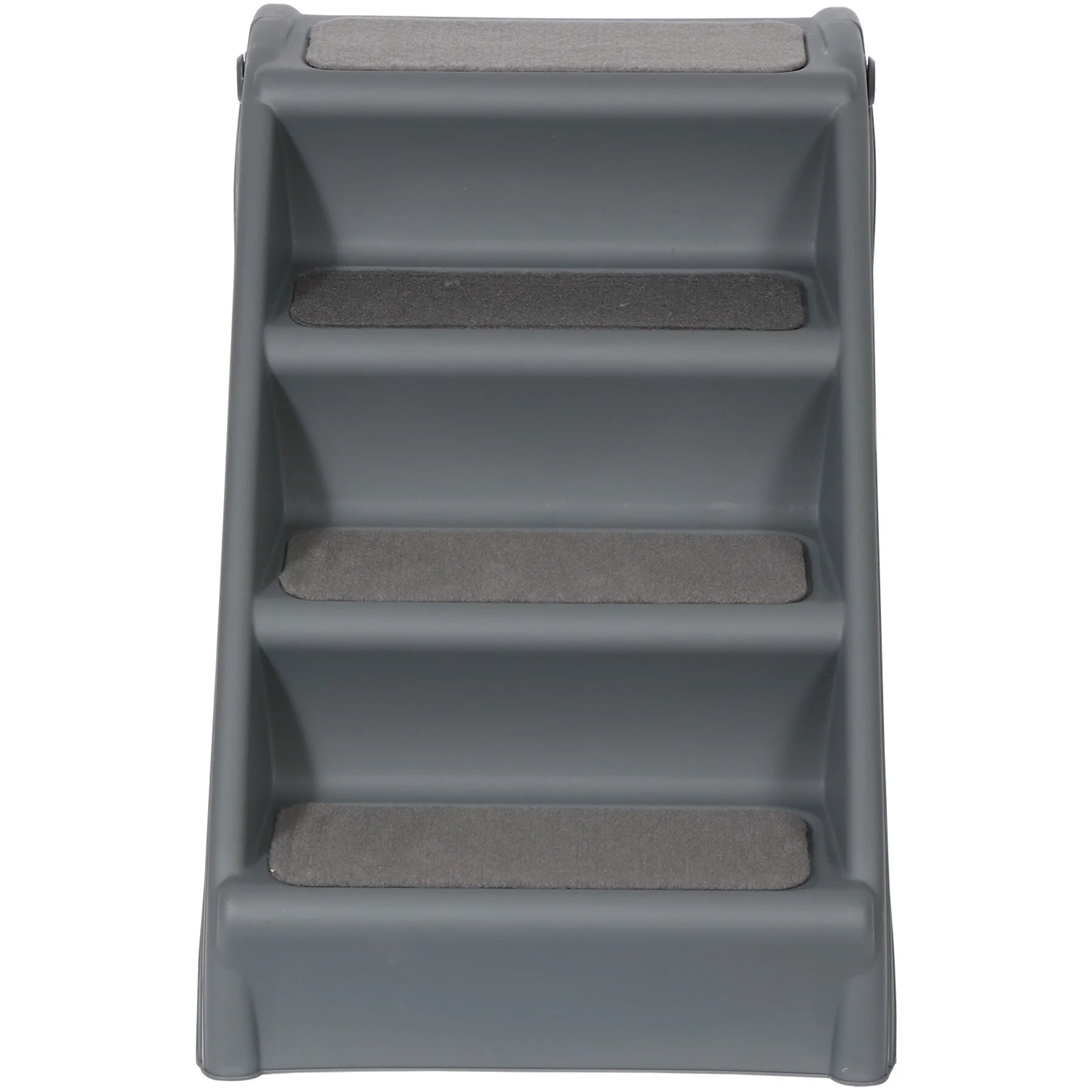 Pet Dog Foldable Stairs 4 Steps for High Bed with Non-Slip Pad for Indoor Outdoor