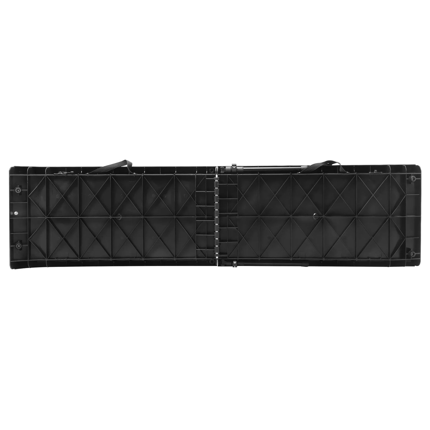 62" Bi-Fold Portable Dog Ramp for Large Pet Trunk Back Seat Ladder Step Car SUV
