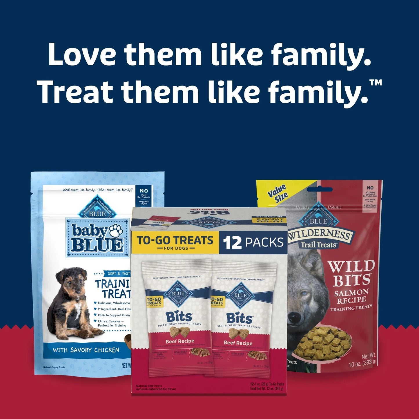 Bits Natural Soft Moist to Go Dog Training Treats Beef Recipe Bags