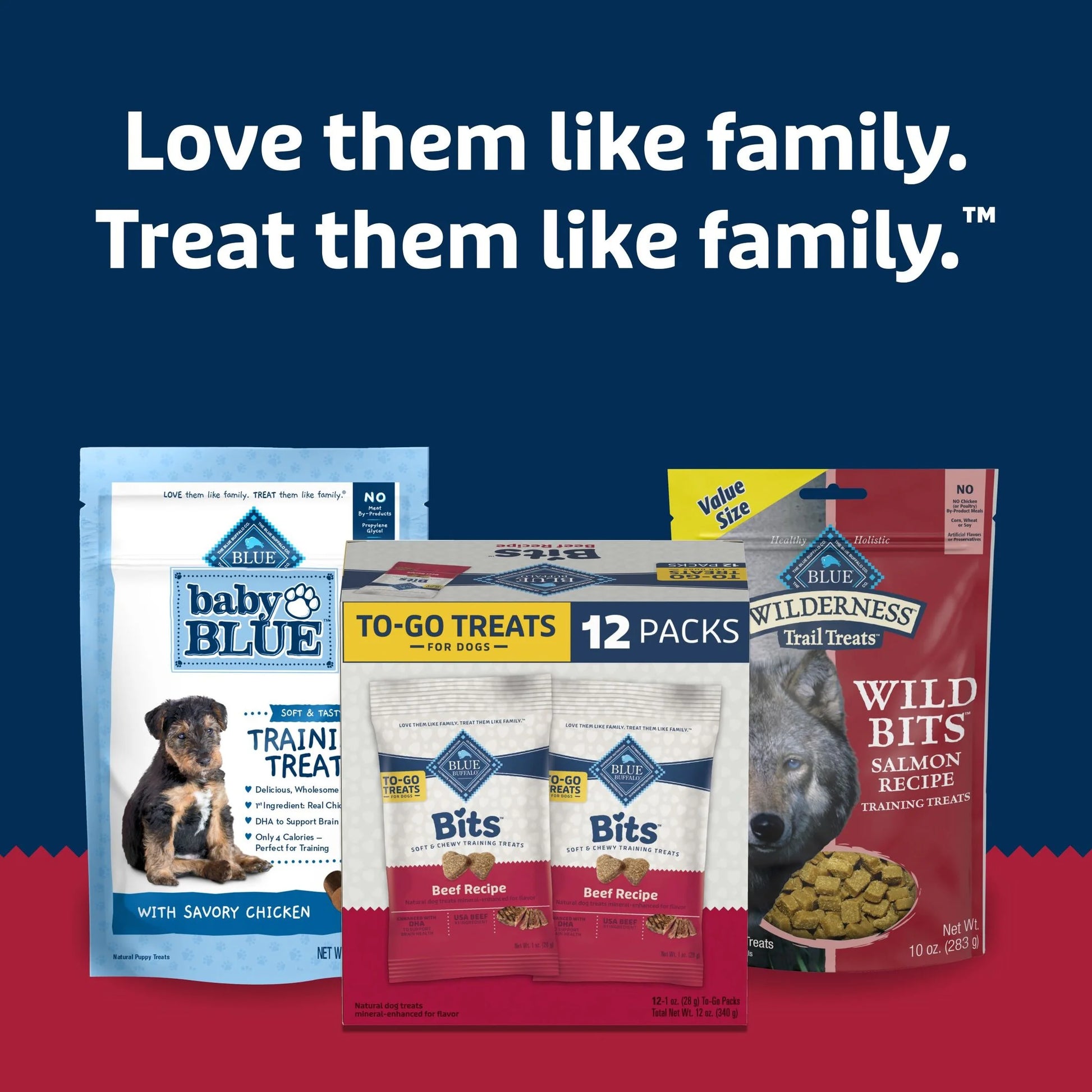 Bits Natural Soft Moist to Go Dog Training Treats Beef Recipe Bags